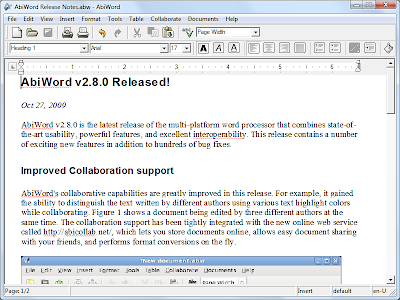 word to image freeware. Free Microsoft Word Portable Download Alternative Freeware Abiword