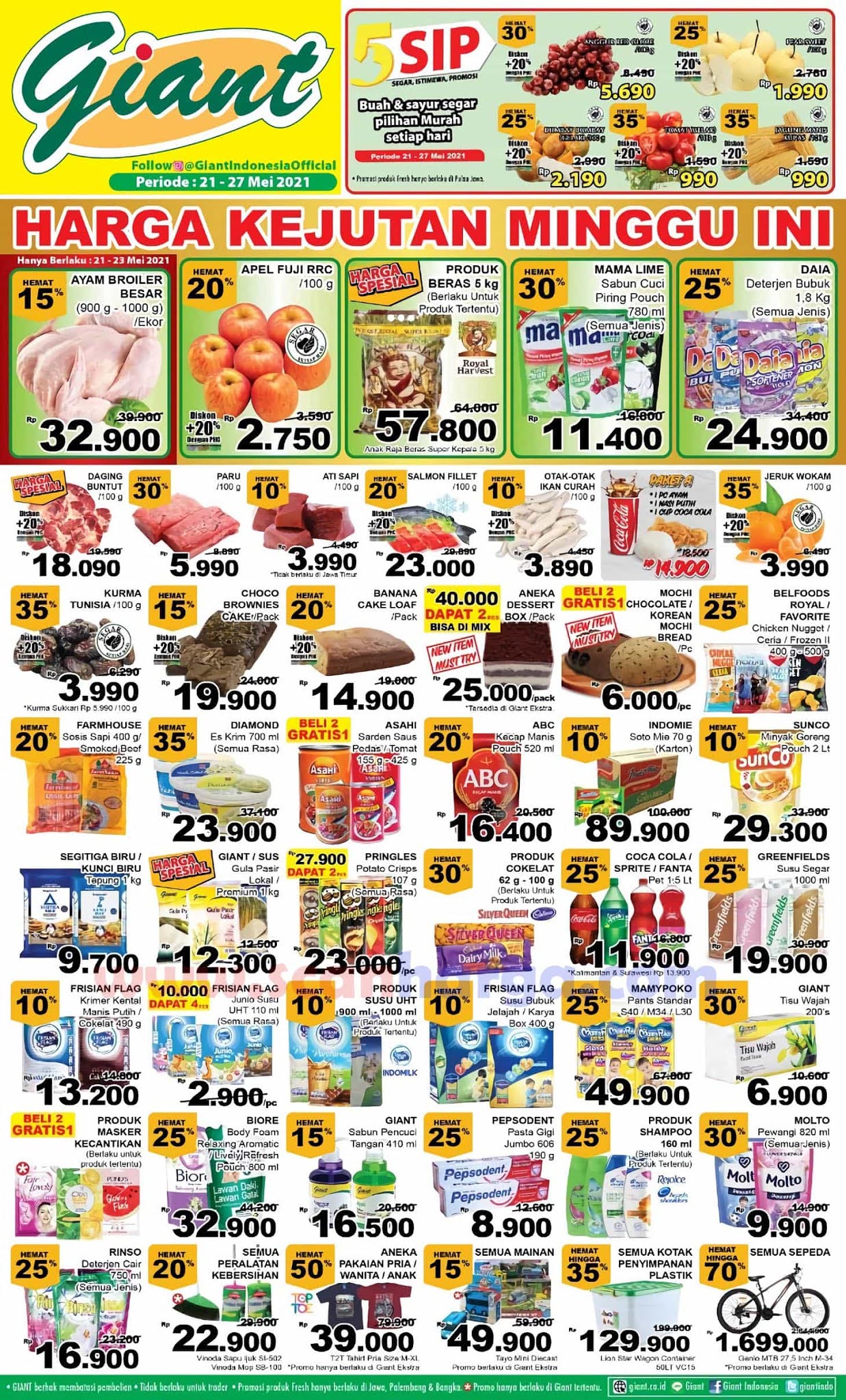 Katalog Promo Giant Weekend Tutup Toko Scanharga