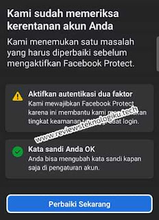 facebook protect untuk keamanan akun