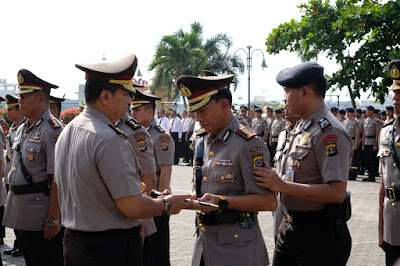 Kapolda Lampung Pimpin Sertijab Pejabat di Polda