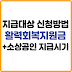 활력회복지원금 지급대상 신청방법 (+소상공인 지급시기)