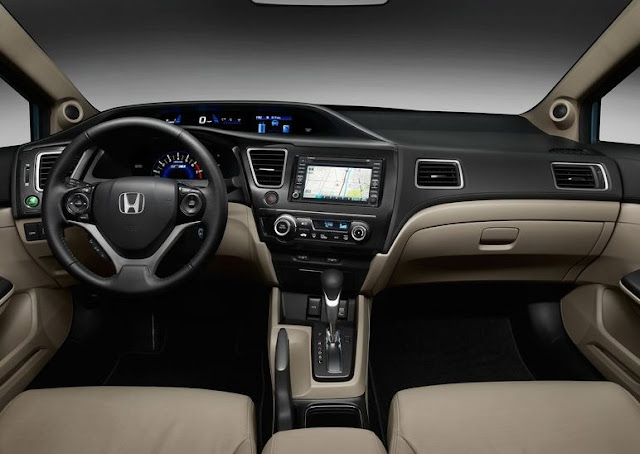 Honda Civic Hybrid 2013 inside