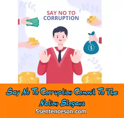 Say No To Corruption Commit T