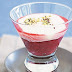 Rosewater rhubarb dessert recipe