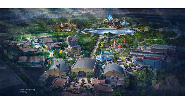 Walt Disney Studios Transformation Concept Art Disneyland Paris