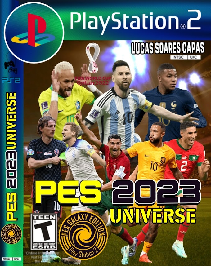 PES UNIVERSE SEASON 2023 DLC WORD CUP CATAR - PS2