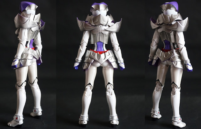 review SHF figuarts Masked Kamen Rider Kiva-La kivala mold overview back