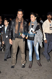 Shahrukh, Asin and others leave for TOIFA Awards - Day 4