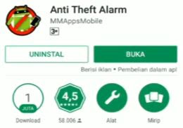 Cara Pasang Smart Alarm Anti Maling di Android 