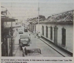 CRÓNICAS: Hacia los 90 años del Liceo “Francisco Lazo Martí” en San Fernando por Wladimir Hidalgo Loggiodice.