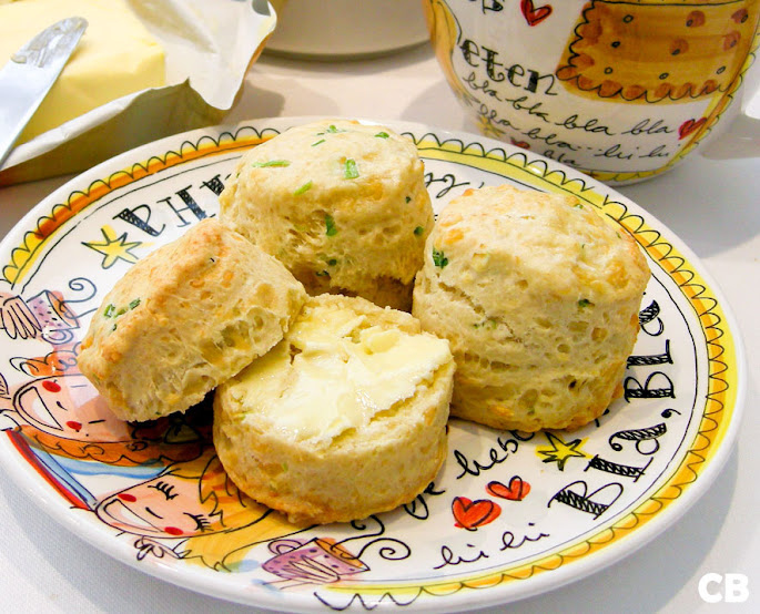 Kaas-bieslookscones