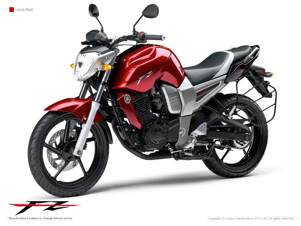 yamaha fz16 red+bison+2010+2011 Yamaha Byson Red Basic Modification Material Streetfighter