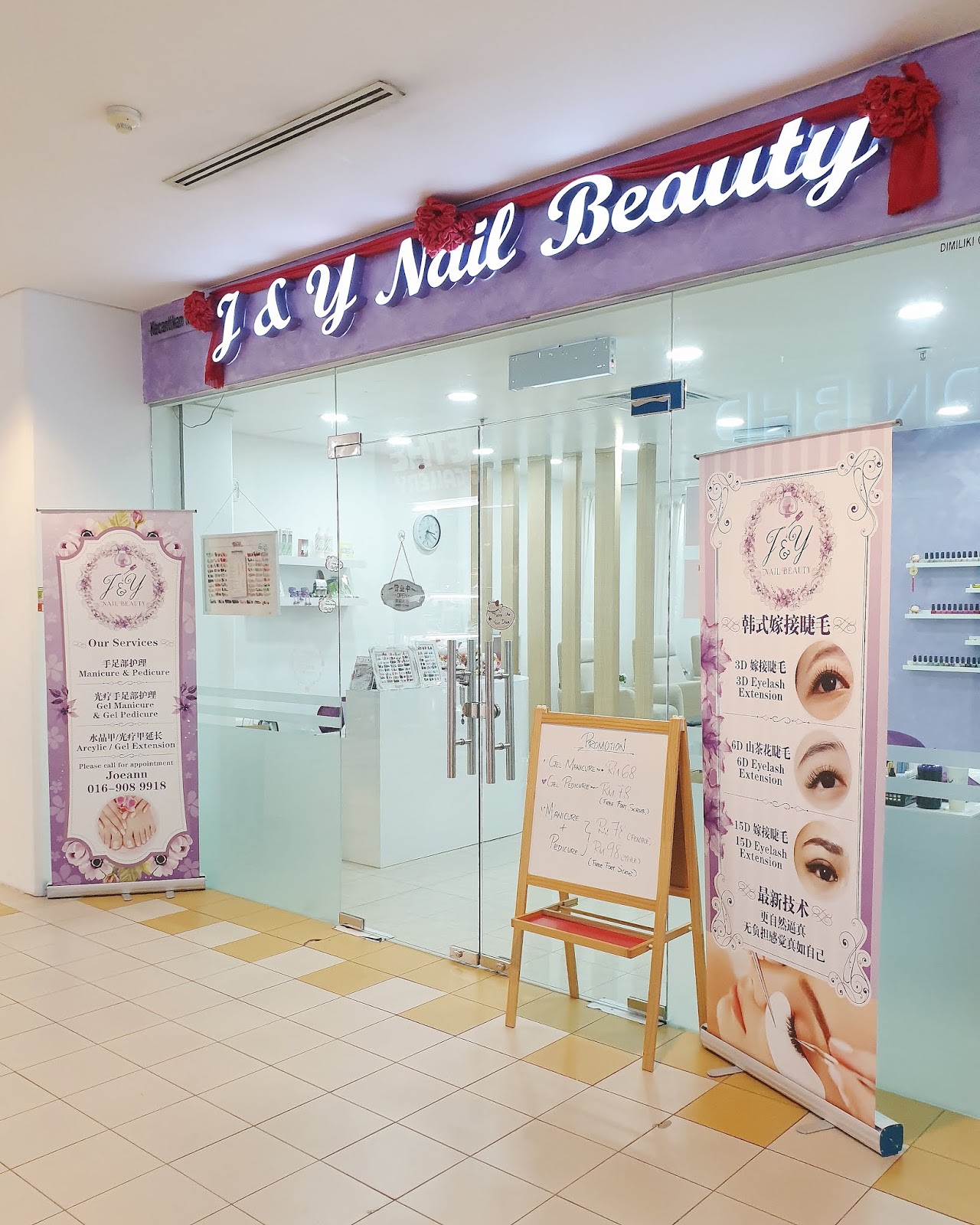 J Y Nail Beauty Berjaya Times Square Gel Manicure Review