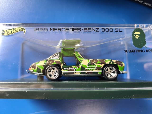 Hot Wheels 1955 Mercedes-Benz 300 SL bape rlc jungle bathing ape japan