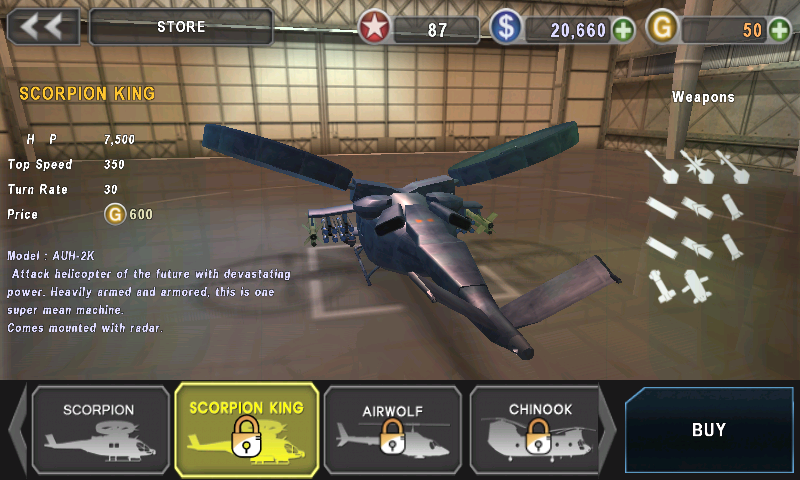 There is 29 type of Helecopter Android Games
