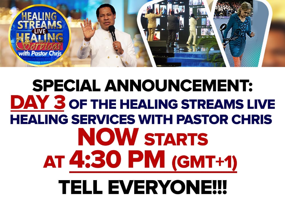 [Event] Healing Service - LIVE HEALING SERVICES 18th - 20th march 2022