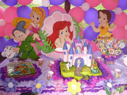 DECORACIONES CON LAS PRINCECITAS decoracionesparafiestasinfantiles.blogspot.com