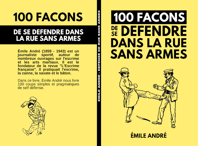 Couverture recto verso du livre 100 façons de se défendre dans la rue sans armes