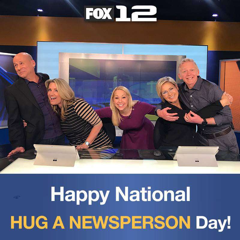 National Hug a Newsperson Day Wishes Images