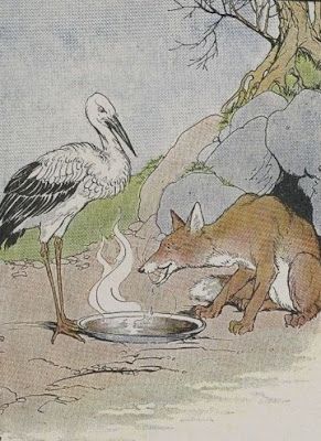 the fox and the stork