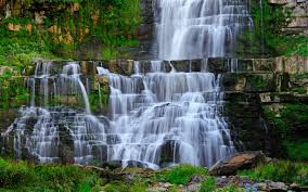 Free HD Nature Wallpaper Download with Beautiful Waterfall Picture
