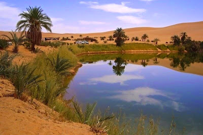 Danau Ubari, Danau Indah di Tengah Padang Pasir, Libya