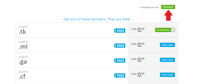 how to get a domain name for free