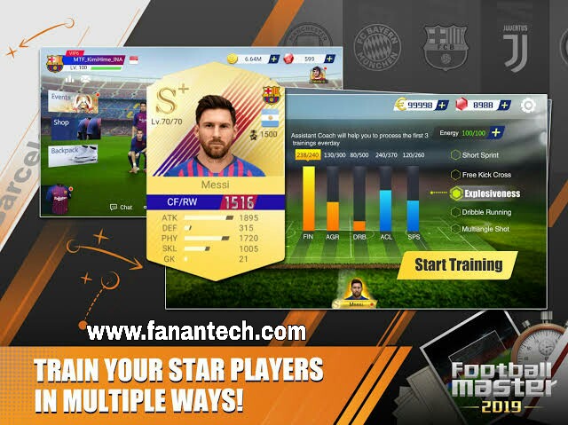 تحميل لعبة فوتبول ماستر Football Master 2019 للهواتف برابط مباشر