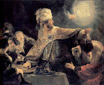 Rembrandt's "Feast of Belshazzar"      c. 1635