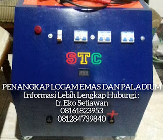 MESIN ELECTROWINNING PENANGKAP LOGAM EMAS