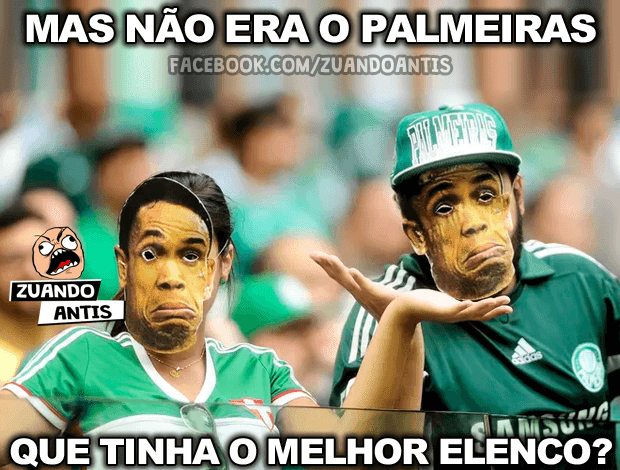 Mas não era o Palmeiras que tinha o melhor elenco?