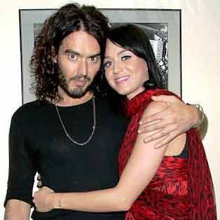 Katy Perry and Russell Brand on honeymoon