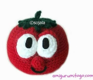 PATRON GRATIS TOMATE AMIGURUMI 67487