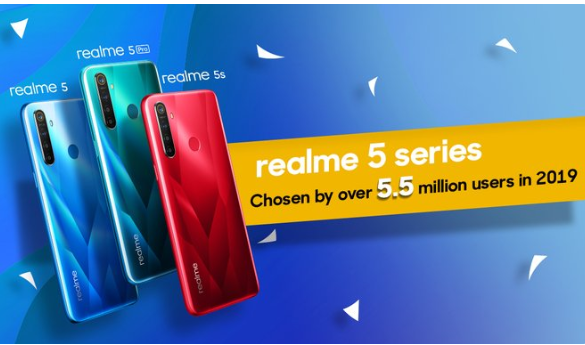 Realme 5s 48MP camera quad-core mobile