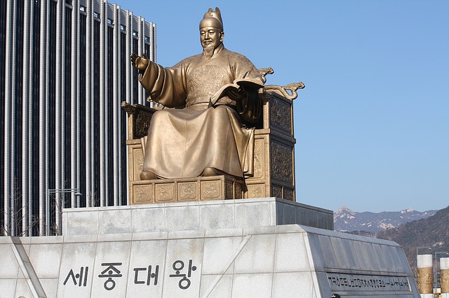 King Sejong, Aksara yang Digunakan oleh Bahasa Korea