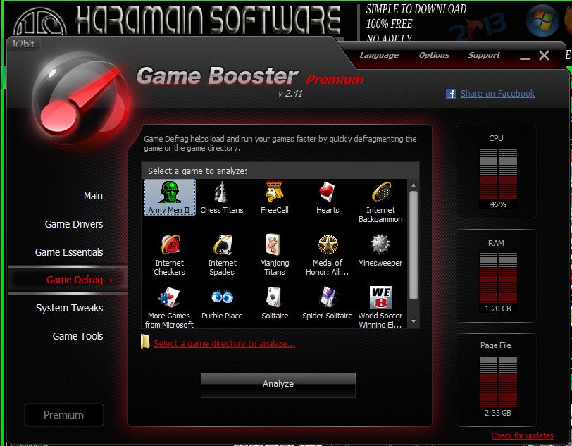 Download IObit Game Booster Premium 2.41 Final Full Patch ...