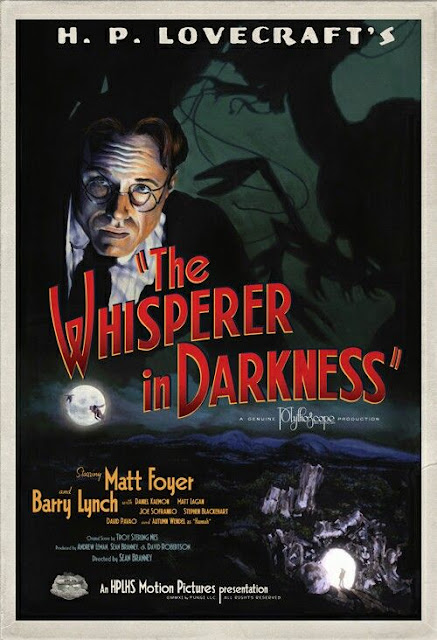 locandina di The whisperer in darkness di Sean Branney 2011