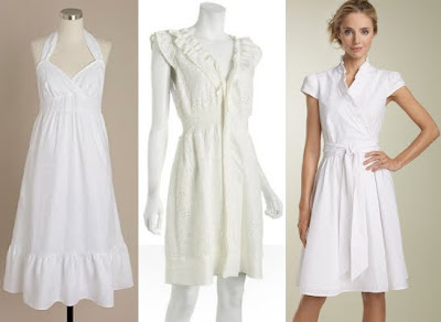 Summer Clothing Sale on Fashion Me Fabulous  Top 5 White Summer Dresses