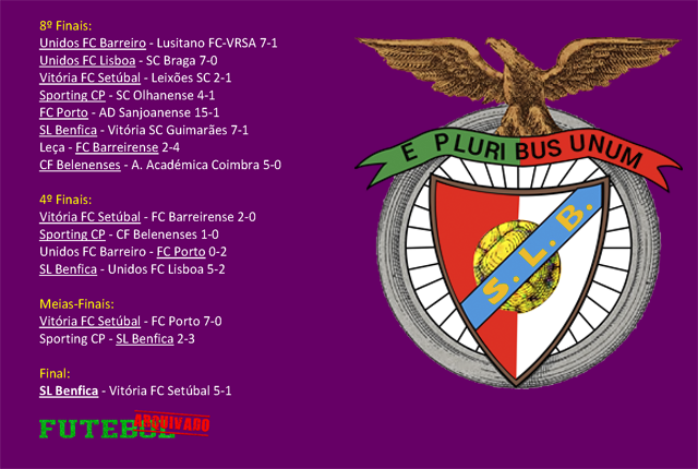 taça portugal 1943 benfica