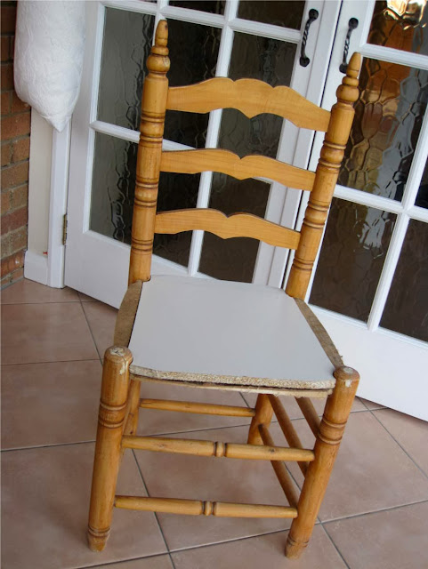 vintage chair renovation