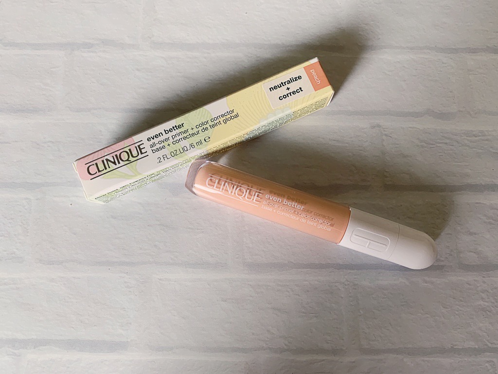 bassin klint Kurv Clinique Even Better All-Over Primer + Color Corrector In Peach Review And  Swatches | A Very Sweet Blog