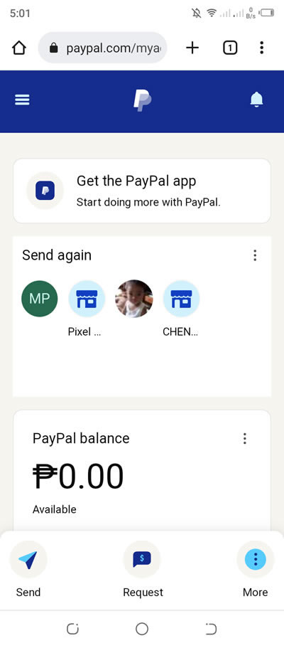 open paypal account