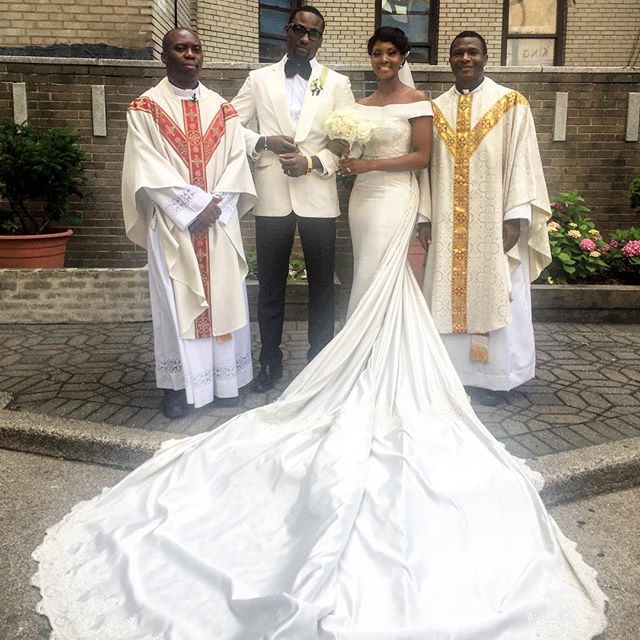 Gbenro Ajibade and Osas Ighodaro wedding in New York.