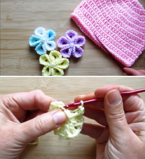 Crochet Flower - Tutorial 