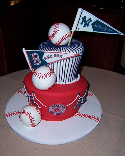 Red Sox Groom 39s Cake