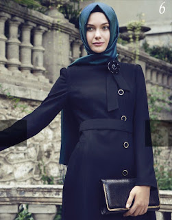 Pakaian Muslim + Coat Dress