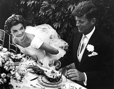 jackie kennedy wedding pics. jackie kennedy wedding dress.