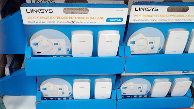 The Linksys Wi-Fi Pro N600 Dual Band Range Extender ensures your home has no dead spots