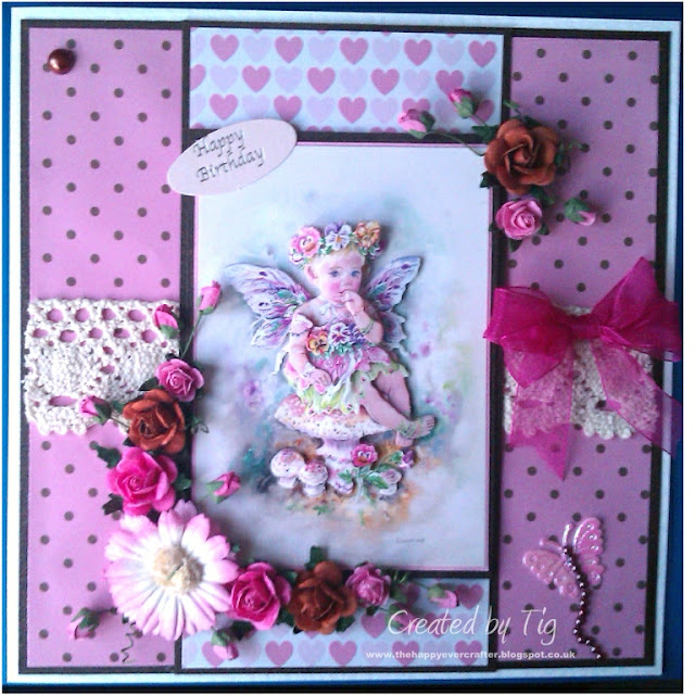 Fairy Poppet decoupage by Crafter's Companion