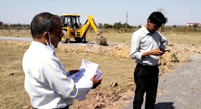  अवैध कालोनाइजर्स पर नगर निगम की कार्यवाही , रामचंद्र सक्सेना द्वारा की जा रही थी अवैध प्लाटिंग